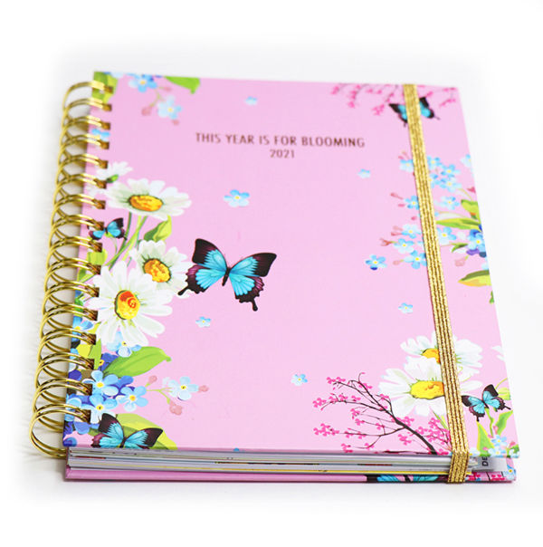 China Custom Spiral Notebook Planner Stationery Journal Book Printing