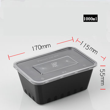 Reusable Freezer Containers Ice Cream Boxes with Lids Plastic Large  Rectangular