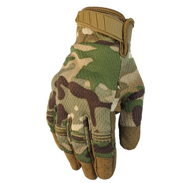 Protective Shock Resistant Winter Full Finger Combat Tactical Gloves