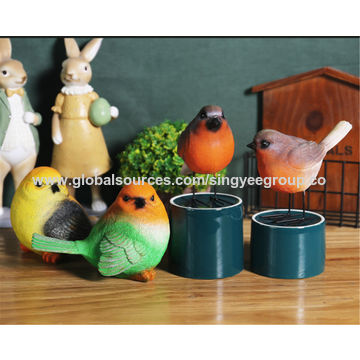 Home Decor Resin Simulation Bird Handicraft Decoration Garden