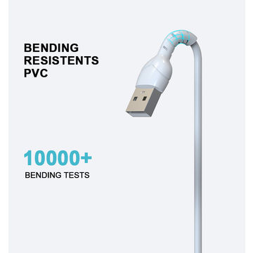 China Devia 20pcs set cables display stander,tube micro usb type c fast ...
