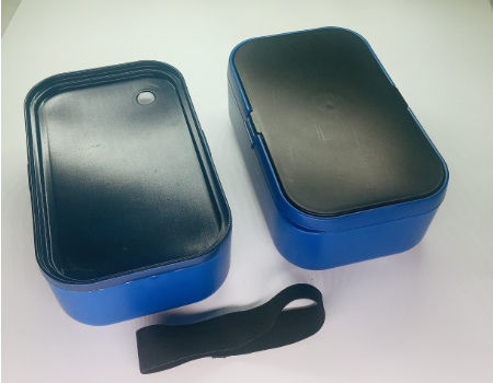 Buy Wholesale China Customized Large Stackable Food Containers With Cutlery  And Divider Lunch Box Bento & Food Containers at USD 3.72