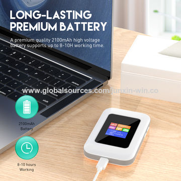 China 4G mobile mifi router with sim card, Pocket CAT4 4G LTE WiFi ...