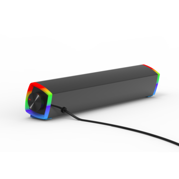 China RGB Gaming Speaker for computer, 2.0 Soundbar USB Power Supply 3 ...