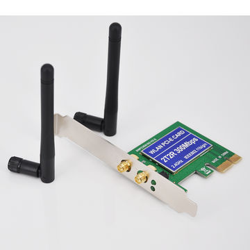 Compre Tarjeta Wifi Para Pc Pci Express 300mbps 2*2 Mimo Adaptador De  Tarjeta De Red Inalámbrica y Tarjeta Wifi Para Pc de China por 5 USD