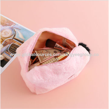 Buy Wholesale China Plush Cosmetic Bag Korean Fashion Storage Bag Cosmetic  Bag Coin Purse Storage Bag Small Square Bag & Plush Fashion Storage  Cosmetic Bag at USD 0.5