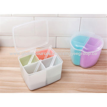 Buy Wholesale China Multifunctional Kitchen Seasoning Storage Box Household Seasoning  Rack Set & Kitchen Seasoning Storage Box at USD 0.2