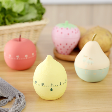 JUSTUP Cute Kitchen Timer Kawaii Fruit Timers 60 Minute Clockwork