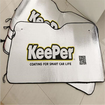 Reflective Car Sun Protector Accordion Fold Windshield Sun Shade - Silver Reflective Sunshade For Most Cars, 51x24 Inches Side In Or Out - Foto 10