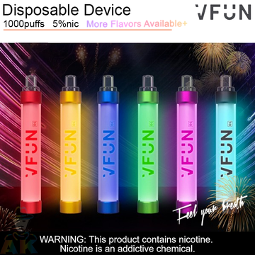 Flash Puff China 7 color led flash 1000 puffs disposable vape Electronic ...