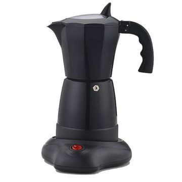 Alicia Electric Moka Pot Coffee Maker for Authentic Italian