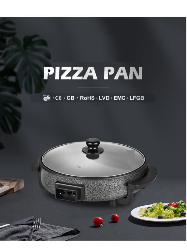 Buy Wholesale China Electric Pizza Pan,pizza Grill, 1500w, Non-stick  Cooking Surface, Adjustable Temperature Control & Electric Pizza Pan at USD  7.5