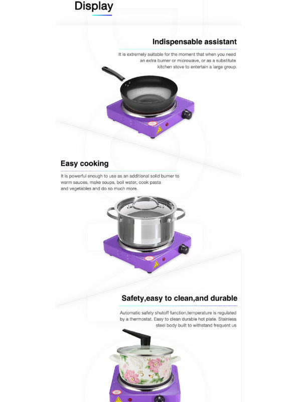 Buy Wholesale China Electric Stove Small Hotplate Single Burner Electric  Hot Plate Heater With Ce Rohs & Electric Hot Plate Heater With Ce Rohs  Single at USD 3.8