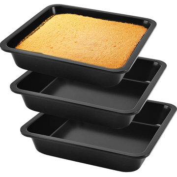 8x8 Foil Pans with Lids (20 Pack) 8 Inch Square Aluminum Pans with Covers  -Disposable Food Containers Great for Baking Cake, Cooking, Heating