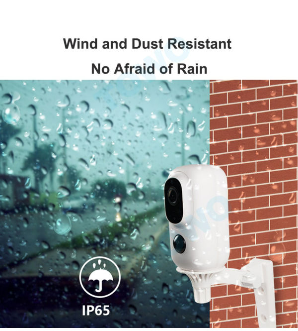 China Best Wireless 1080P HD Battery Operated Security Camera with