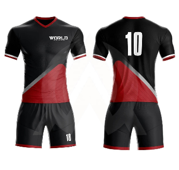 Source Custom 5XL Red Color Sublimation Design Cheap Soccer Uniform Set  Football Jersey Shirt on m.