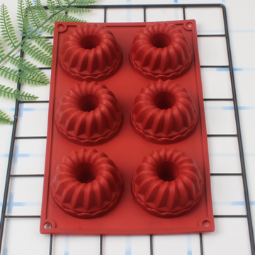Cake Baking Mold 6/8inch Non-Stick Pound Cake Pans with Removable Base  Heavy Duty Carbon