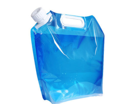 10L Folding Drinking Water Container Fashion Storage Bag Large Pouch Camping Hiking Picnic