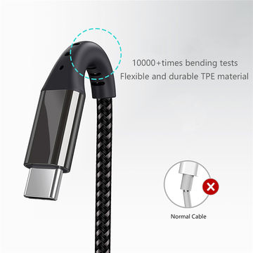 Nouveau câble tressé longue durée 1m 2m Micro 5pin Chargeur haute vitesse USB 2.0 Micro USB câble pour B2B