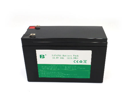 China Rechargeable energy storage lifepo4 battery pack 12.8V 9Ah with ...