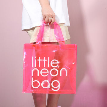 Luxury Designer Clear Transparent Jelly Handbags For Women Pvc