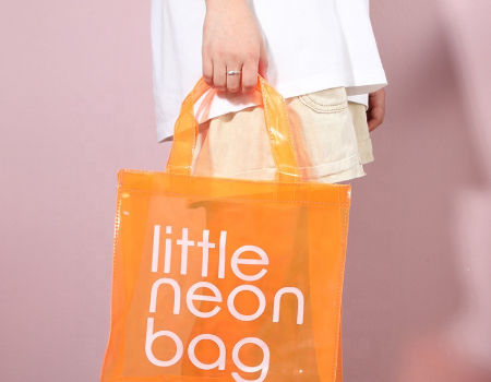 Source Top quality Reusable clear eco- friendly custom design transparent  shopping tote PVC bag in Vietnam on m.