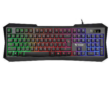 China Colorful Backlit Gaming Keyboard, 6 keys Anti-Ghosting, Combined ...