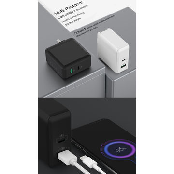Chargeur USB Multiple PD 60W Charge Rapide 4.0 3.0 Pour Pro Max Pad Mac book SCP QC4.0 QC3.0 - Charge Rapide pour Appareils Mobiles