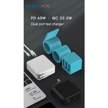 Chargeur USB Multiple PD 60W Charge Rapide 4.0 3.0 Pour Pro Max Pad Mac book SCP QC4.0 QC3.0 - Charge Rapide pour Appareils Mobiles