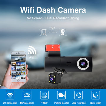 Buy Wholesale China Fhd1080p Car Dash Cam No Screen Wifi Hidden