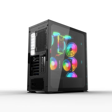 China Gaming PC Casing Mid Tower CPU Gamer Oem Acrylic Computer Case on ...
