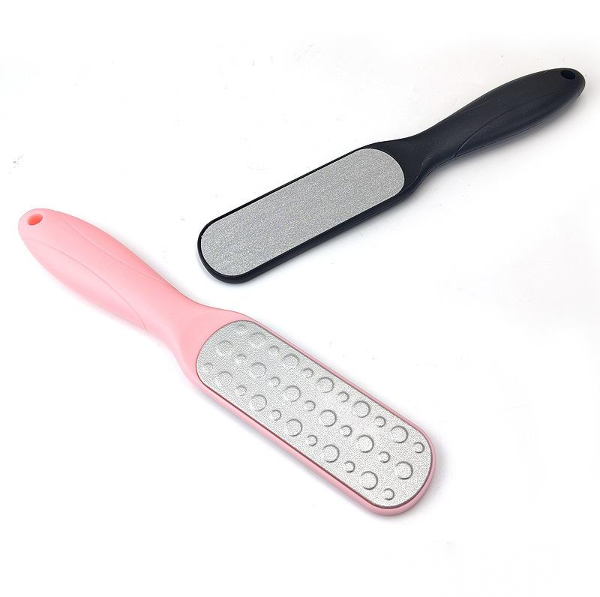 Stainless Steel Foot File Exfoliating Pedicure Device, Foot Files Callus  Remover, Heel Scraper For Cracked Heels