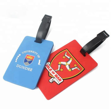 Custom pvc luggage tags online