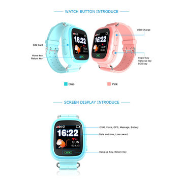 Comprar Smartwatch Q12 - Azul - Reloj para niños - Cámara