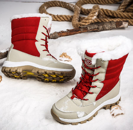 sneaker snow boots