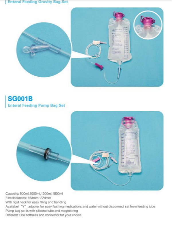 gravity enteral feeding