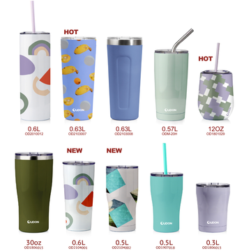 Wholesale Sublimation Wine Tumbler Cups Glossy White with Direct Drink Lid  12oz 48 Pieces