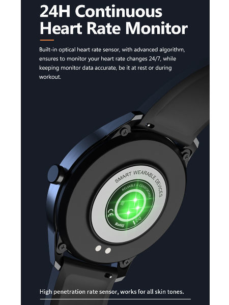 rohs smartwatch app iphone