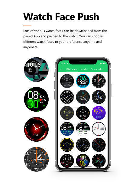 rohs smartwatch app iphone