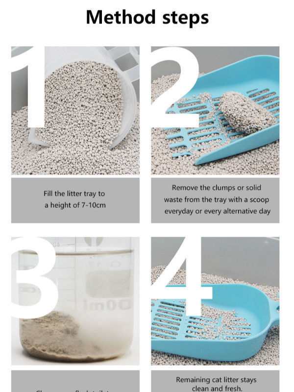 China Flushable Bentonite Environment Friendly Crush Dust Free Water