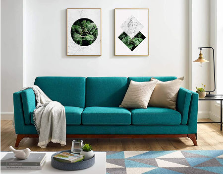 Seat Sofa Set Design With Wood Leg, Living Room Furniture Sofa Set Design