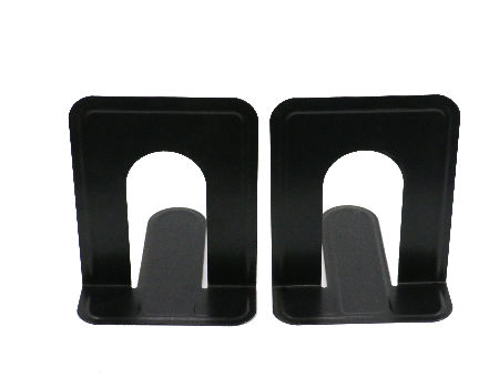 Buy Wholesale China Heavy Duty Metal Black Bookends Support For