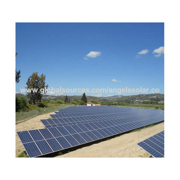 China Ground Solar Farm Pv Panel Ground Mounting Structure Frame ...