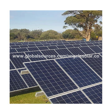 China Ground Solar Farm Pv Panel Ground Mounting Structure Frame ...