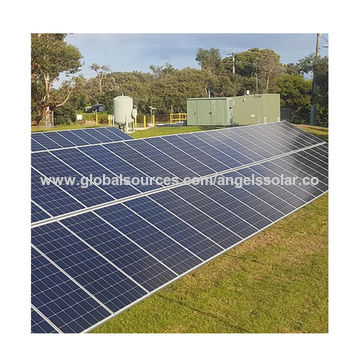 China Ground Solar Farm Pv Panel Ground Mounting Structure Frame ...