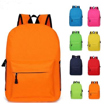 Wholesale Custom 100% Polyester Primary Children Kids Backpack
