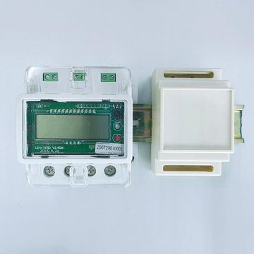 China Remote meter reading Single phase rail typeenergy meter Smart IoT ...