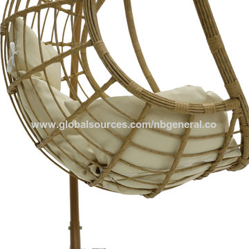 Island bay resin online wicker hanging egg chair