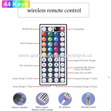 65.6ft LED Strip Lights, Ultra-Long RGB 5050 LED Strips with Remote  Controller, Color Changing Tape Light for Bedroom, Room, Kitchen, Bar