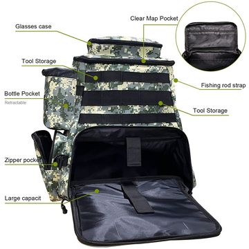 Buy Standard Quality China Wholesale Hot Sell Fishing Tackle Backpack  Storage Bag,fishing Gear Bag Fishing Backpack With Rod Holder $14.25 Direct  from Factory at Quanzhou Dreams Outdoor Co., Ltd.